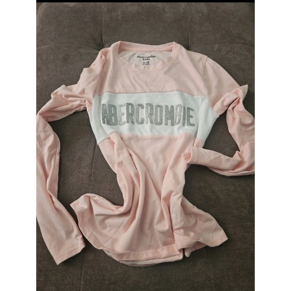 Long Sleeve Abercrombie Fitch Shirt Girls Size 11/12